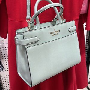 Kate Spade Staci Medium Satchel Crystal Blue